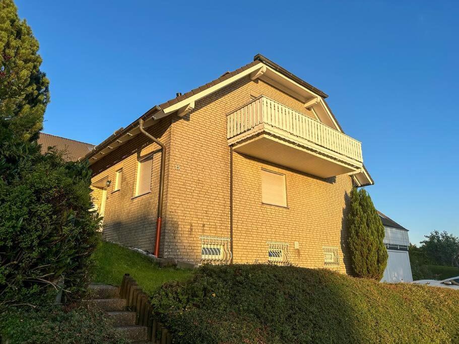 Bovenappartement In Met Balkon En Uitzicht Over Het Bos * Winterberg